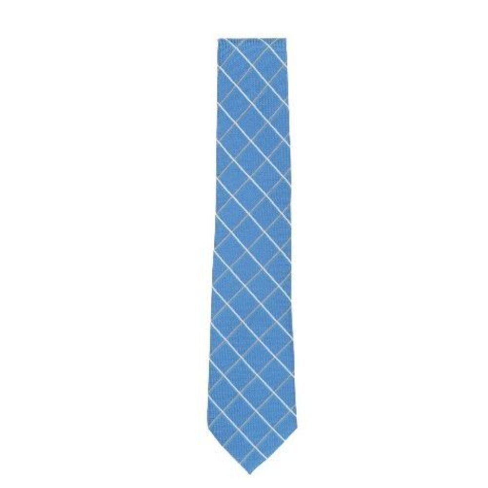 Michael Kors NWT 3” Xander Grid Tie Indigo OS - Picture 3 of 4
